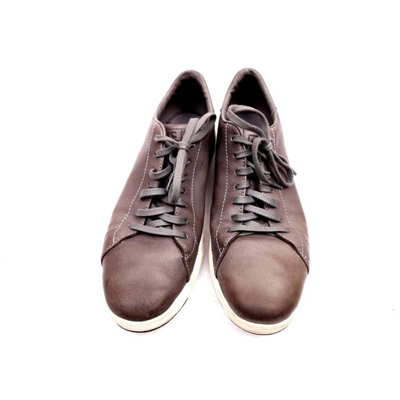 Cole Haan GrandPro Mens Size 9 M Gray Leather Casual Tennis Shoes Sneakers main image 5